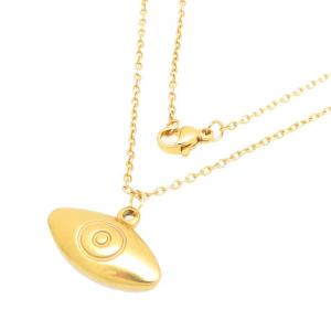 SS Gold-Plating Necklace - KN301420-TLA