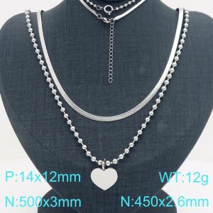 Stainless Steel Necklace - KN301555-Z