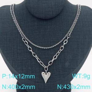 Stainless Steel Necklace - KN301566-Z