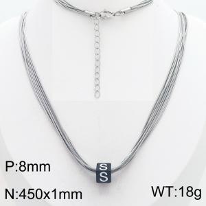 Stainless Steel Necklace - KN301593-Z