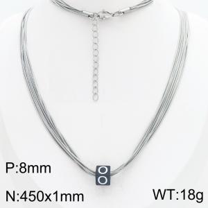 Stainless Steel Necklace - KN301605-Z