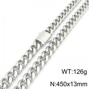 Stainless Steel Necklace - KN301648-ZLY