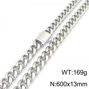 Stainless Steel Necklace - KN301651-ZLY