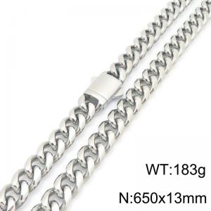 Stainless Steel Necklace - KN301652-ZLY