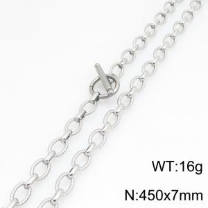 Stainless Steel Necklace - KN301919-Z