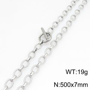 Stainless Steel Necklace - KN301920-Z