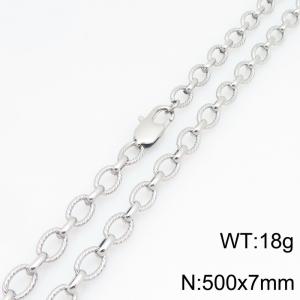 Stainless Steel Necklace - KN301927-Z