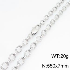 Stainless Steel Necklace - KN301928-Z