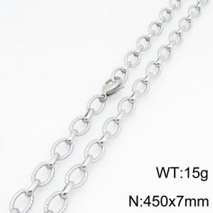 Stainless Steel Necklace - KN301936-Z