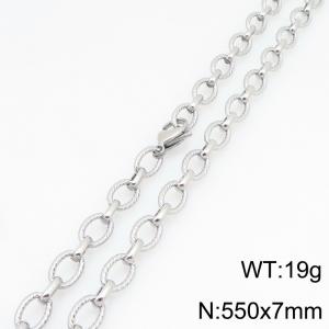 Stainless Steel Necklace - KN301938-Z