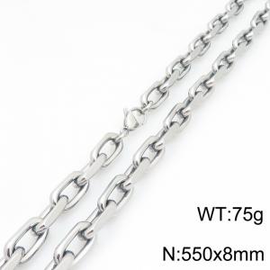 Stainless Steel Necklace - KN301969-Z