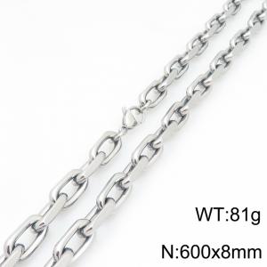 Stainless Steel Necklace - KN301970-Z
