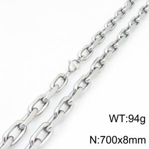 Stainless Steel Necklace - KN301972-Z