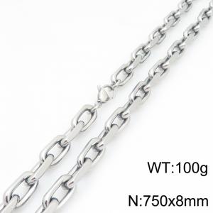 Stainless Steel Necklace - KN301973-Z