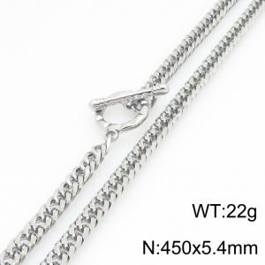 Stainless Steel Necklace - KN302077-Z