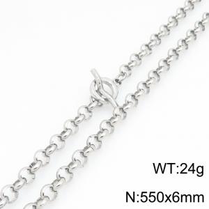 Stainless Steel Necklace - KN302097-Z