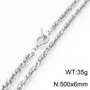 Stainless Steel Necklace - KN302114-Z