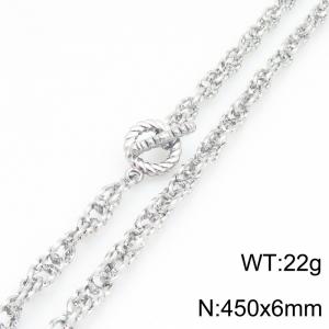 Stainless Steel Necklace - KN302125-Z