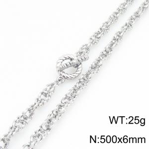 Stainless Steel Necklace - KN302126-Z