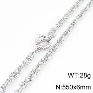 Stainless Steel Necklace - KN302127-Z