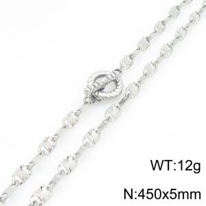 Stainless Steel Necklace - KN302143-Z