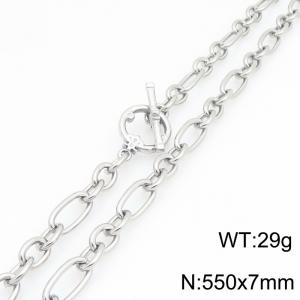 Stainless Steel Necklace - KN302151-Z