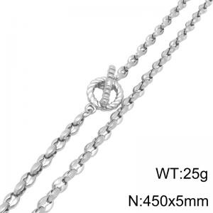 Stainless Steel Necklace - KN302160-Z