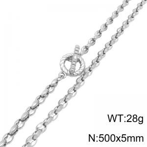 Stainless Steel Necklace - KN302161-Z