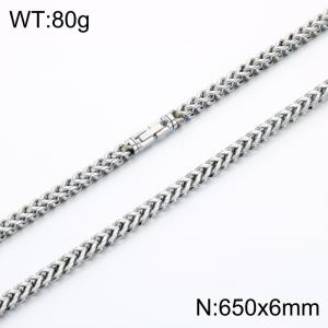 Fashion jewelry stainless steel necklace suitable for daily wear - KN302172-KFC