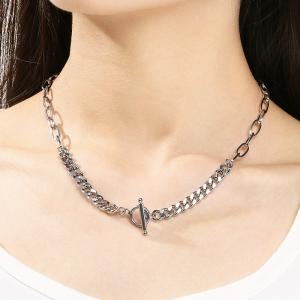 Stainless Steel Necklace - KN302320-Z