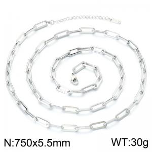 Stainless Steel Necklace - KN302503-Z