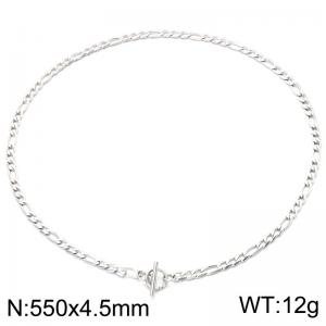 Stainless Steel Necklace - KN302598-Z