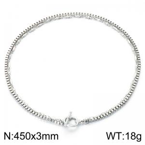 Stainless Steel Necklace - KN302614-Z