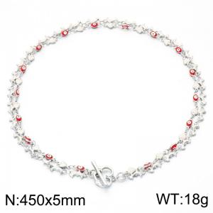 Stainless Steel Necklace - KN302620-Z