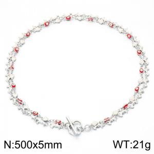 Stainless Steel Necklace - KN302621-Z