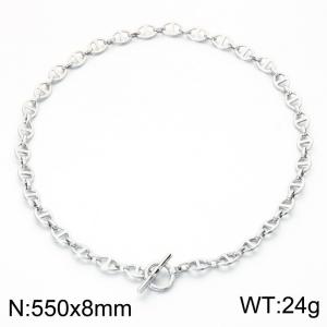 Stainless Steel Necklace - KN302625-Z