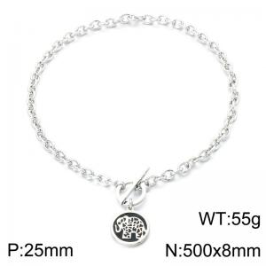 Stainless Steel Necklace - KN302660-Z