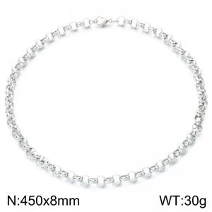 Stainless Steel Necklace - KN302673-Z