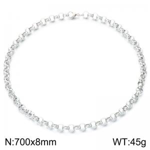 Stainless Steel Necklace - KN302678-Z