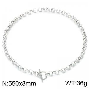 Stainless Steel Necklace - KN302685-Z