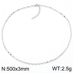 Stainless Steel Necklace - KN302719-Z