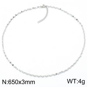 Stainless Steel Necklace - KN302722-Z