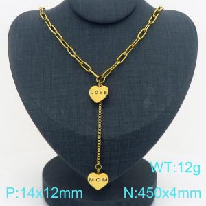Stainless Steel Necklace - KN302885-Z