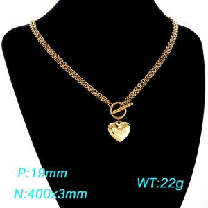 Stainless Steel Necklace - KN303014-Z