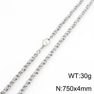 Stainless Steel Necklace - KN303141-Z