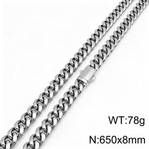 Stainless Steel Necklace - KN303160-ZLY
