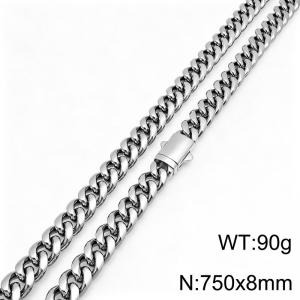 Stainless Steel Necklace - KN303162-ZLY