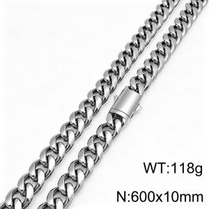 Stainless Steel Necklace - KN303180-ZLY