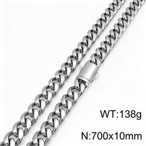 Stainless Steel Necklace - KN303182-ZLY