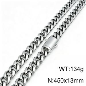 Stainless Steel Necklace - KN303219-ZLY